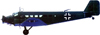 Avion de transport Junkers JU 52 Tante Ju